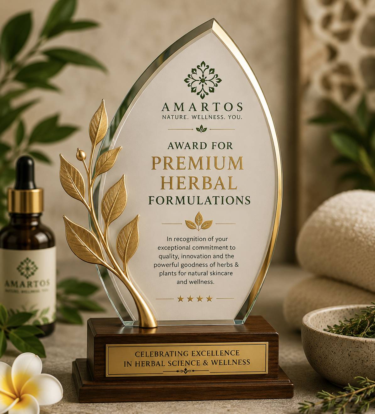 Award for Premium Herbal Formulations